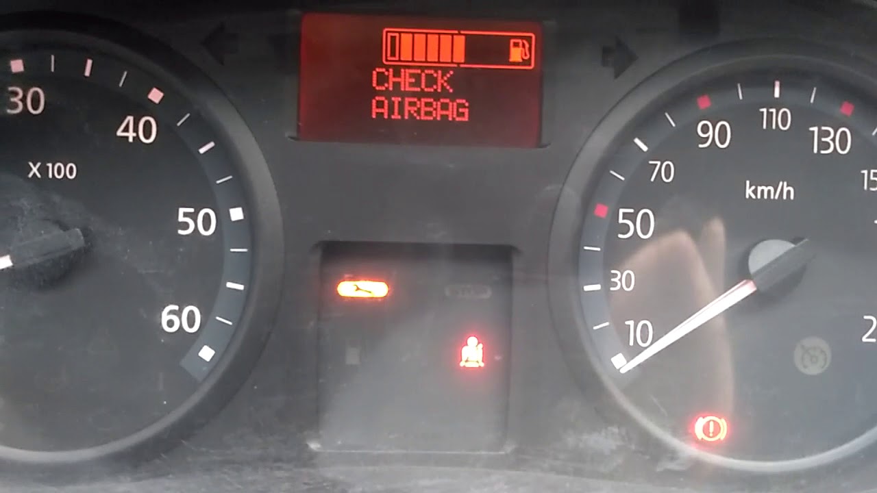 Процесс пересвета приборки Reno Trafic