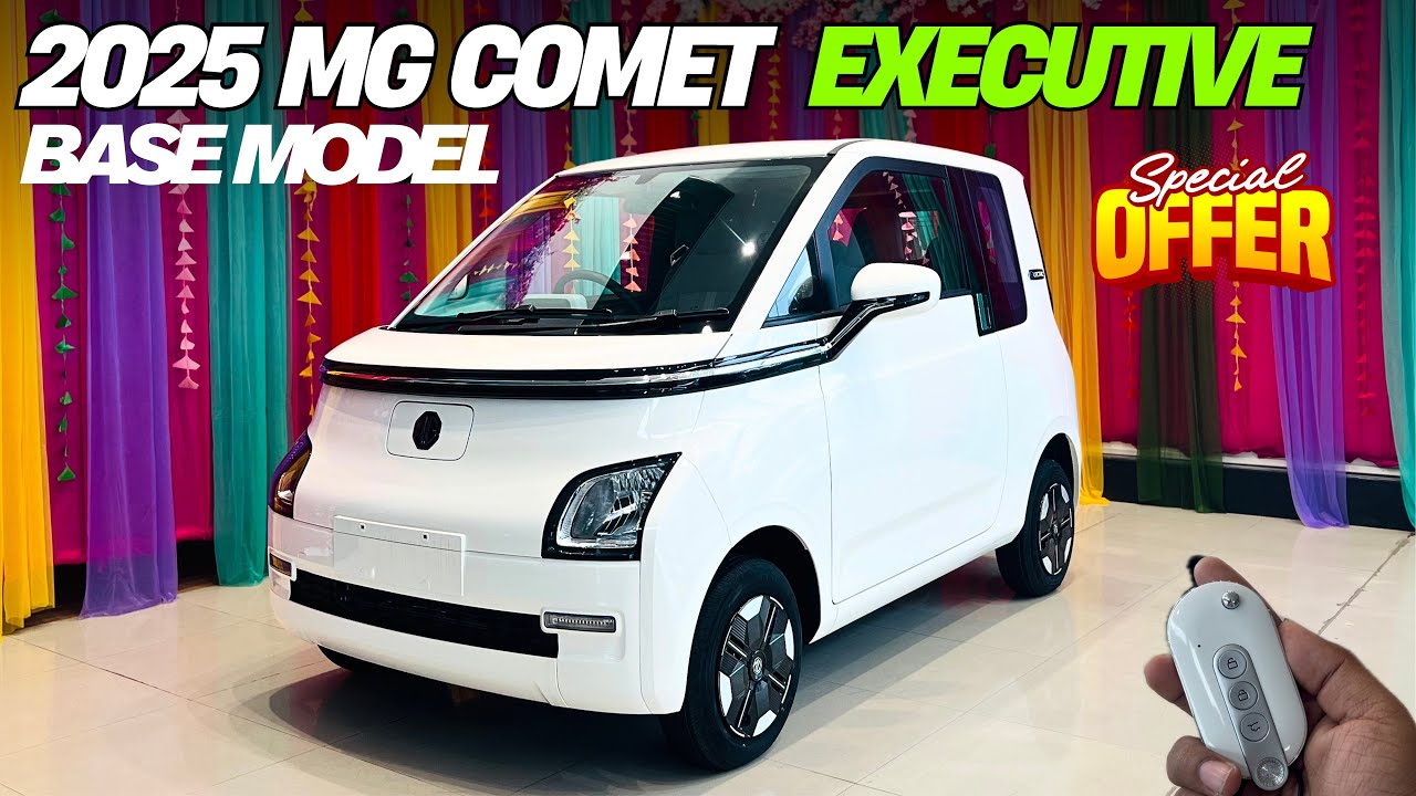 2025 🔥 MG Comet Executive Base Model Full Review ✅ Battery & Range ❤️ Best Compact Electric Car