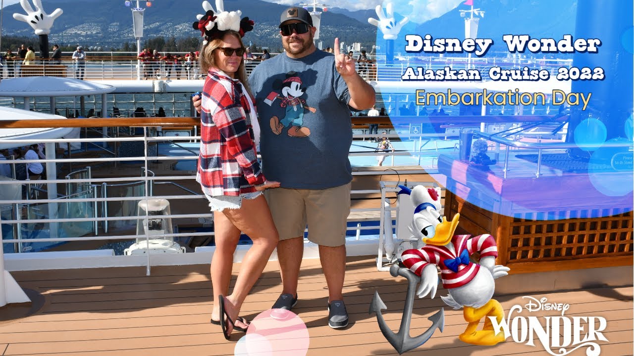 Disney Cruise Vlog | Day 1 | Embarkation Day | Disney Wonder Sept 2022 | Alaskan Cruise