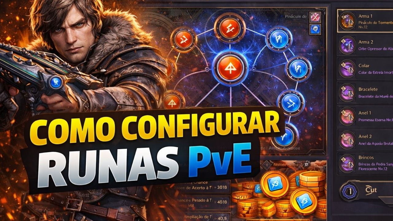 Como Configurar as Runas no Throne and Liberty!