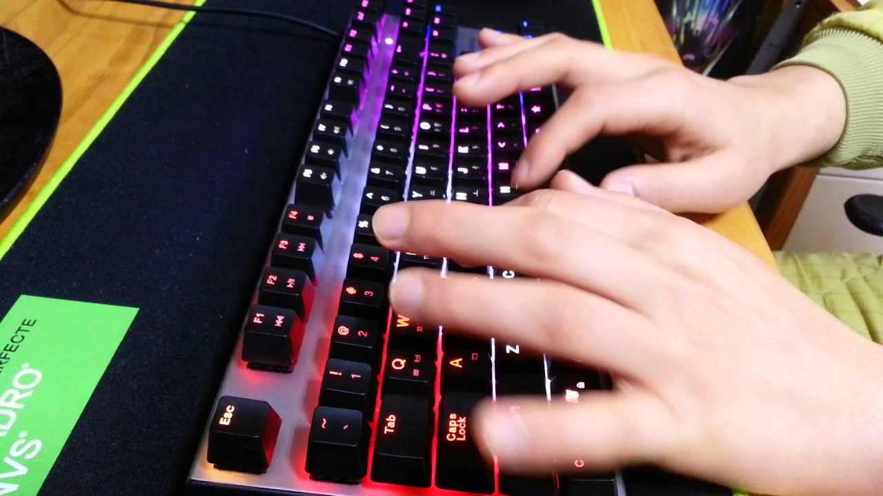 한성컴퓨터 GTune MKL11 VIKI RGB 타건영상