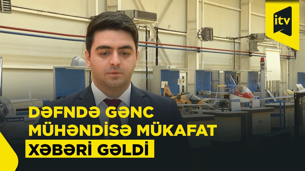 Gənc mühəndis babasının dəfn mərasimində mükafat xəbəri aldı