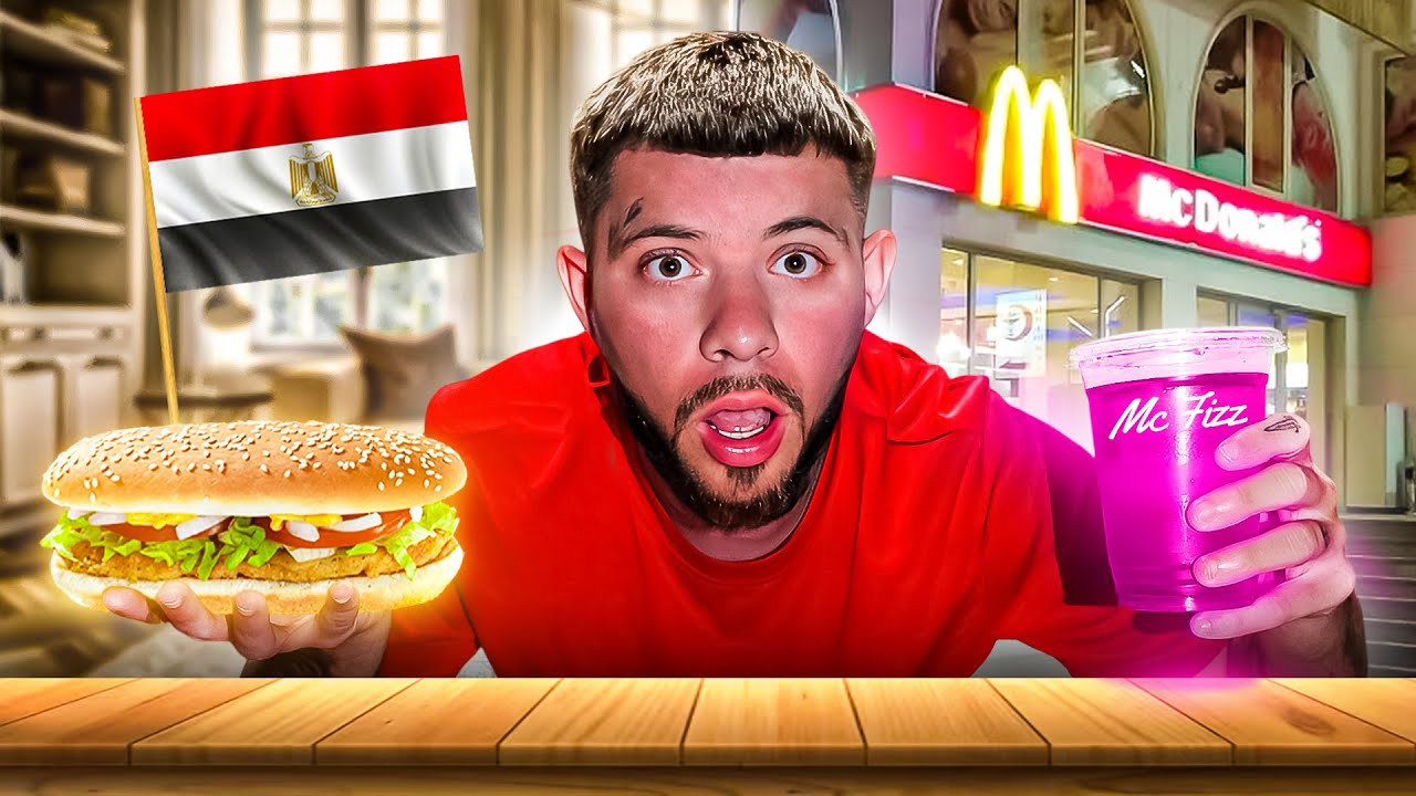 JE TESTE UN MC DO EN ÉGYPTE !!! 🇪🇬