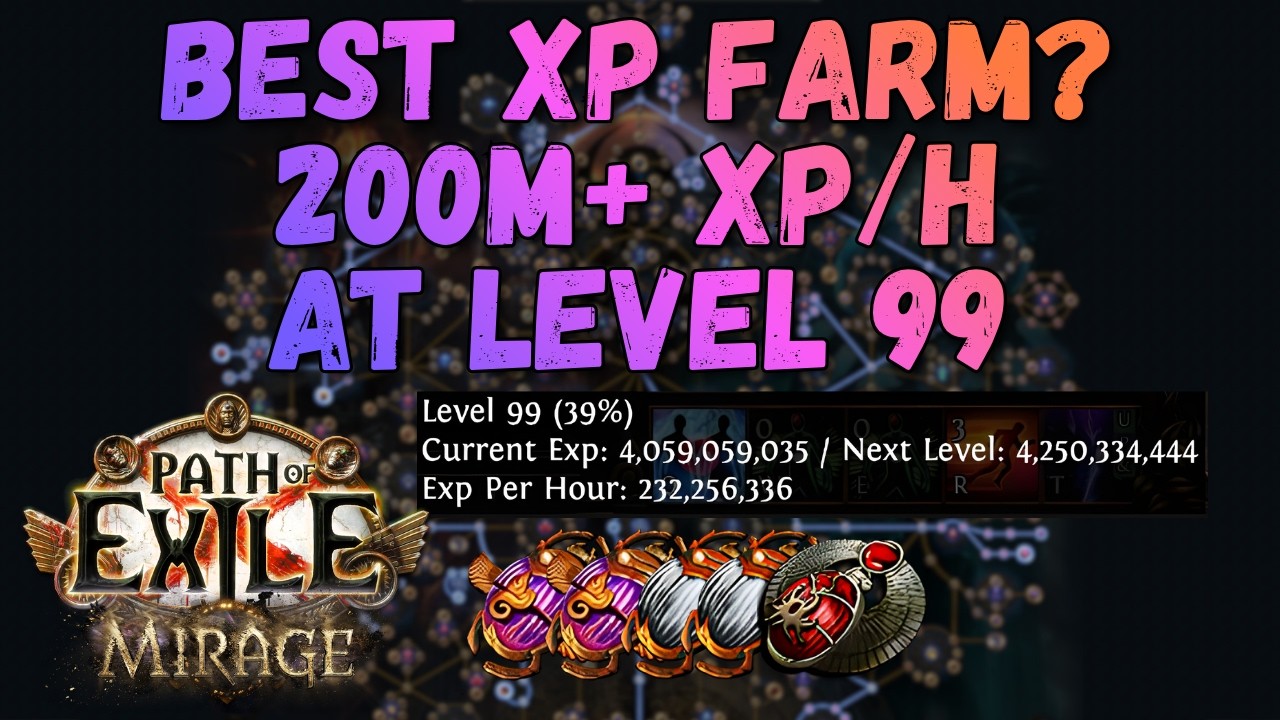 This Strategy Gives 200M+ XP/Hour at Level 99 | PoE 3.28