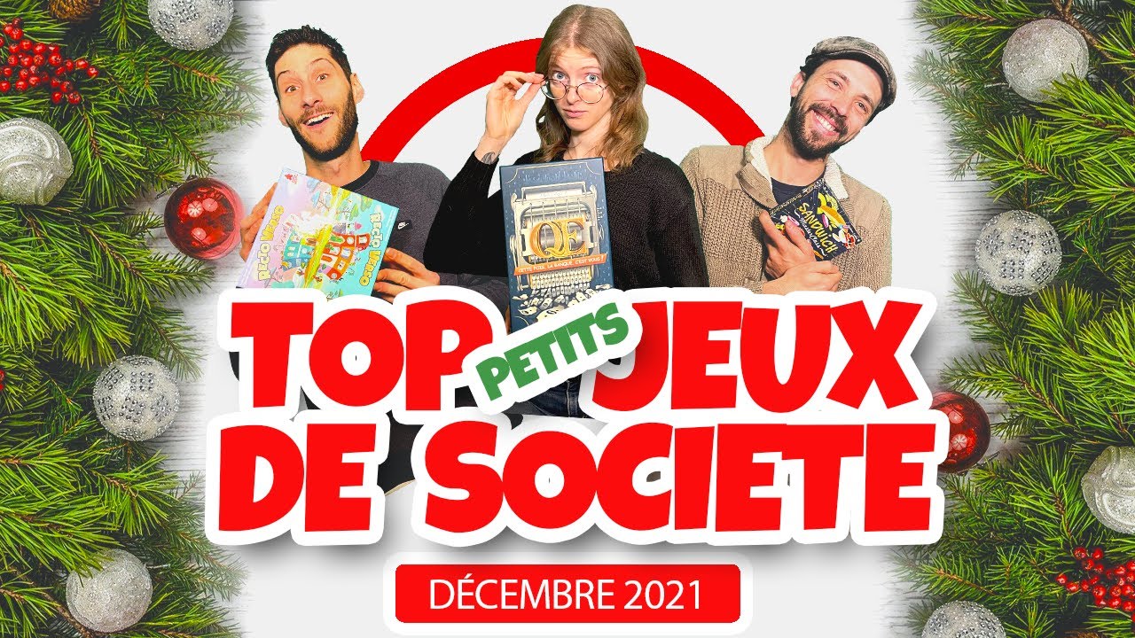 LES MEILLEURS [PETITS] JEUX DE SOCIÉTÉ : DÉCEMBRE 2021