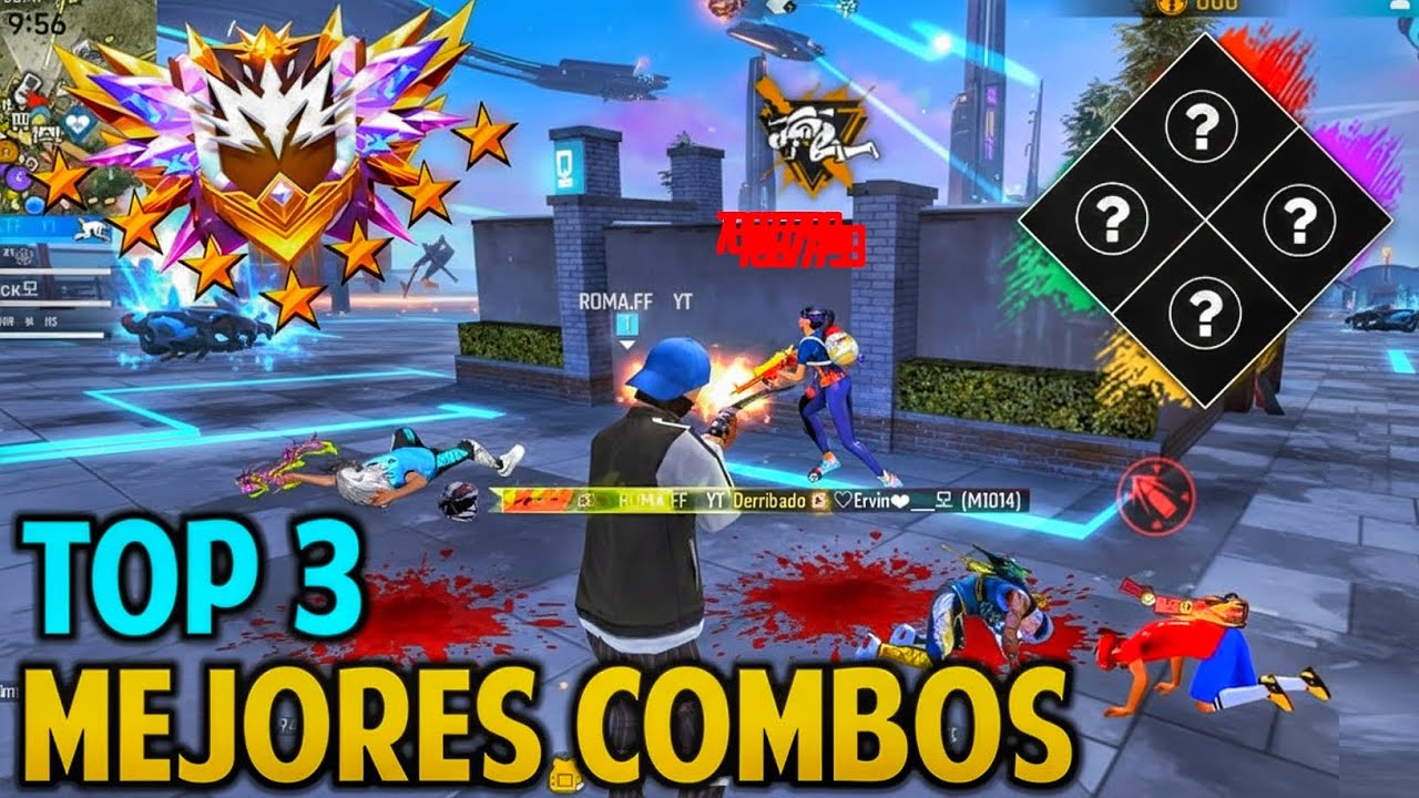 3 NUEVOS COMBOS DE HABILIDADES MAS PODEROSOS 👺🔥 FREE FIRE 