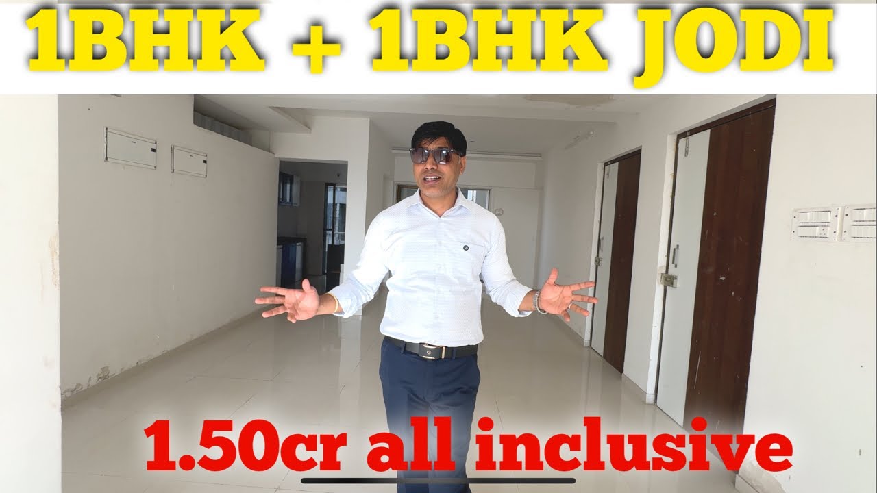 SPACIOUS & READY TO MOVE (1BHK + 1BHK JODI) 3BHK #propertyforsale