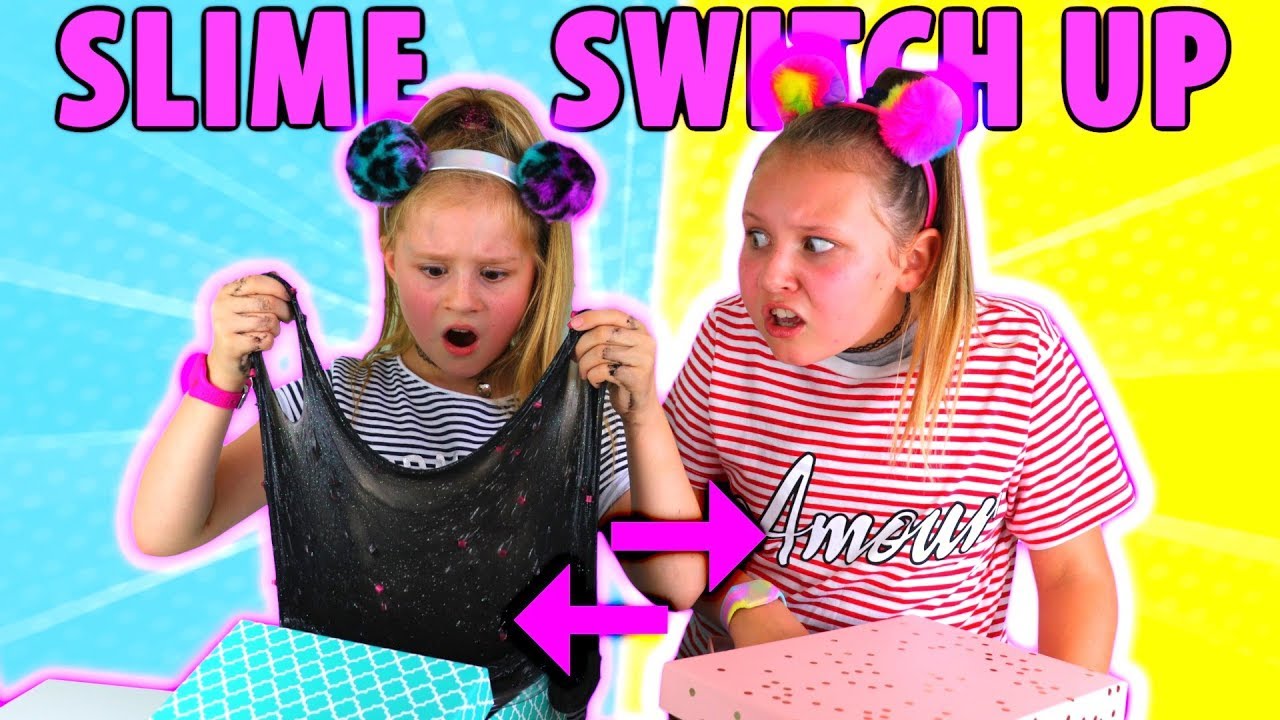 MYSTERY BOX SLIME SWITCH UP CHALLENGE!!