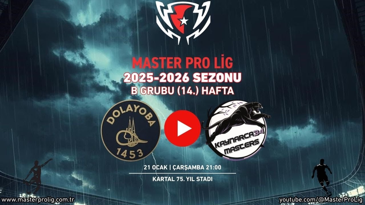 DOLAYOBA 1453 - KAYNARCA 34 | M.P.L. 2025-2026 SEZONU - B GRUBU 14. HAFTA