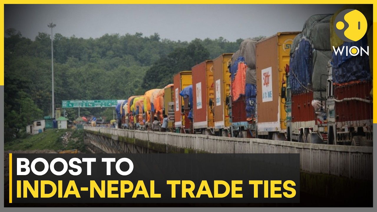 First Direct Freight Train From India Reaches Nepal | WION News