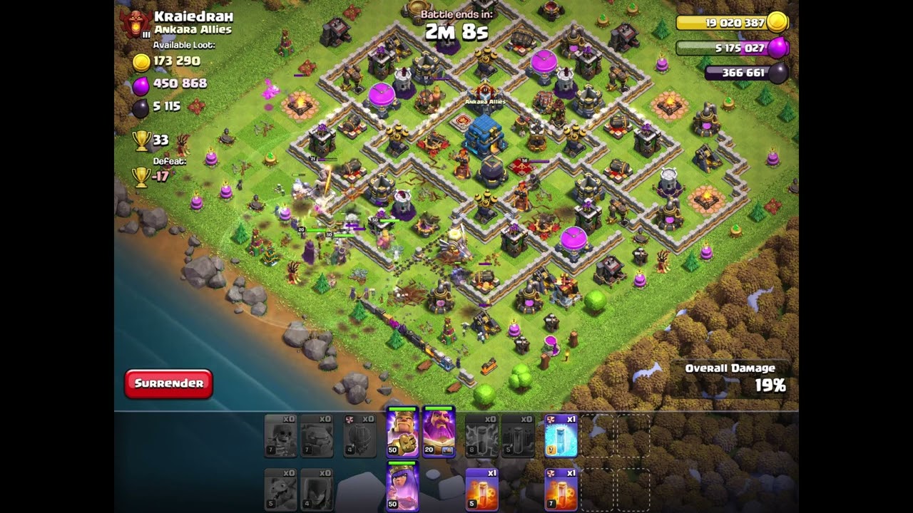 0028: My Clash Diaries - How not to do Zap Witches army TH12 | Clash of Clans