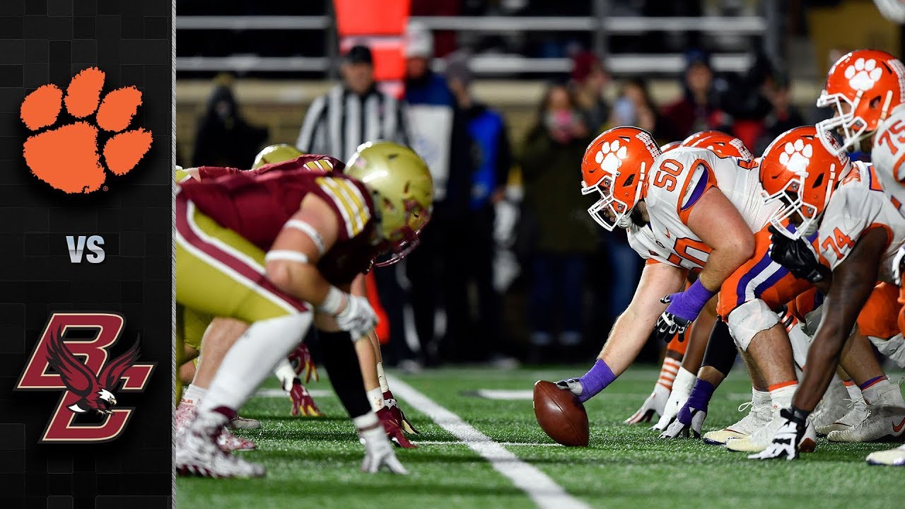 Clemson vs. Boston College Football Highlights (2018)