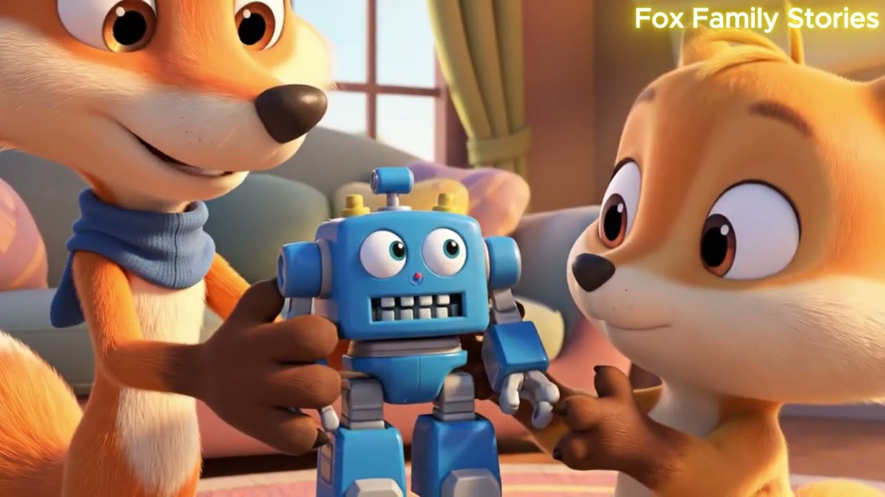 Fox Family Stories | Learning to Share | Kids Educational Cartoon About Sharing Toys & Food