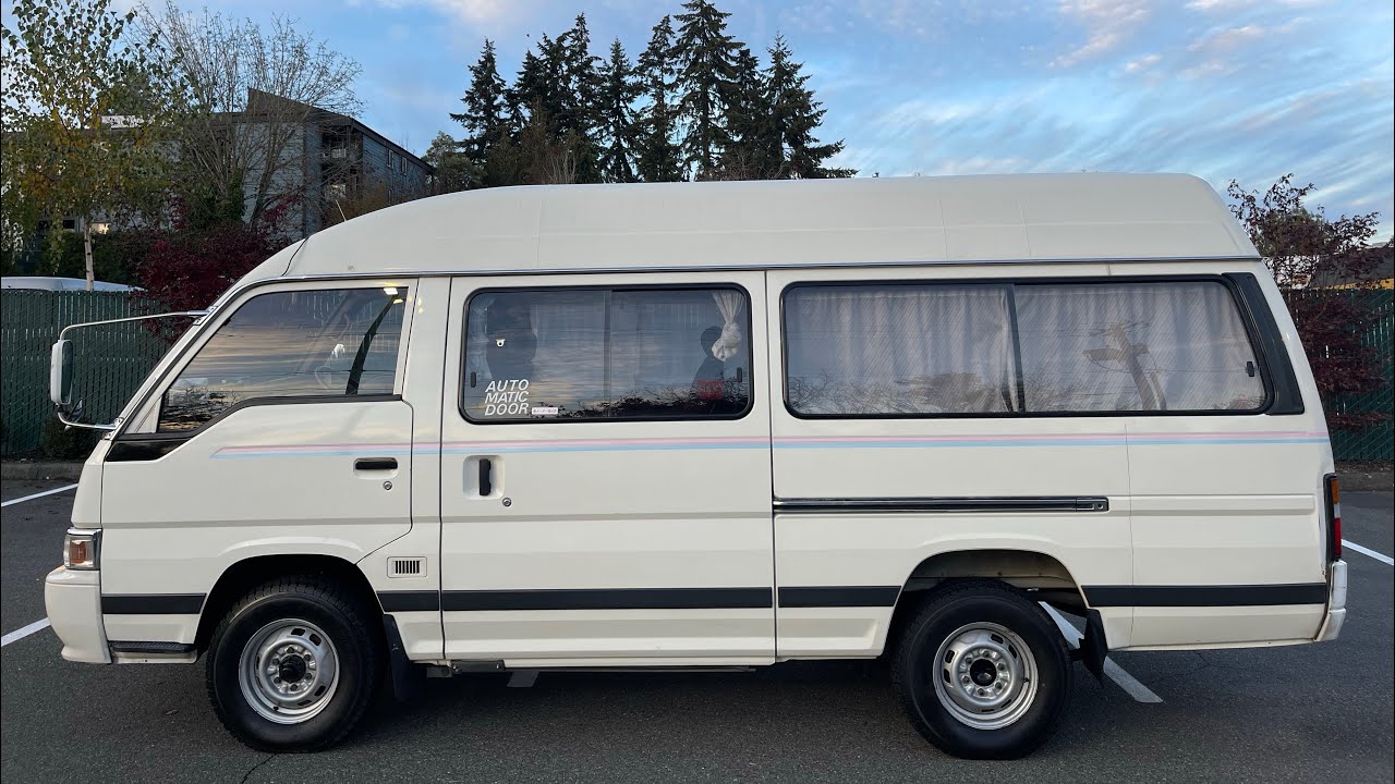 1992 NISSAN CARAVAN VAN 4WD MT5 DIESEL TD27 45,000mi , 10 seats RHD JDM