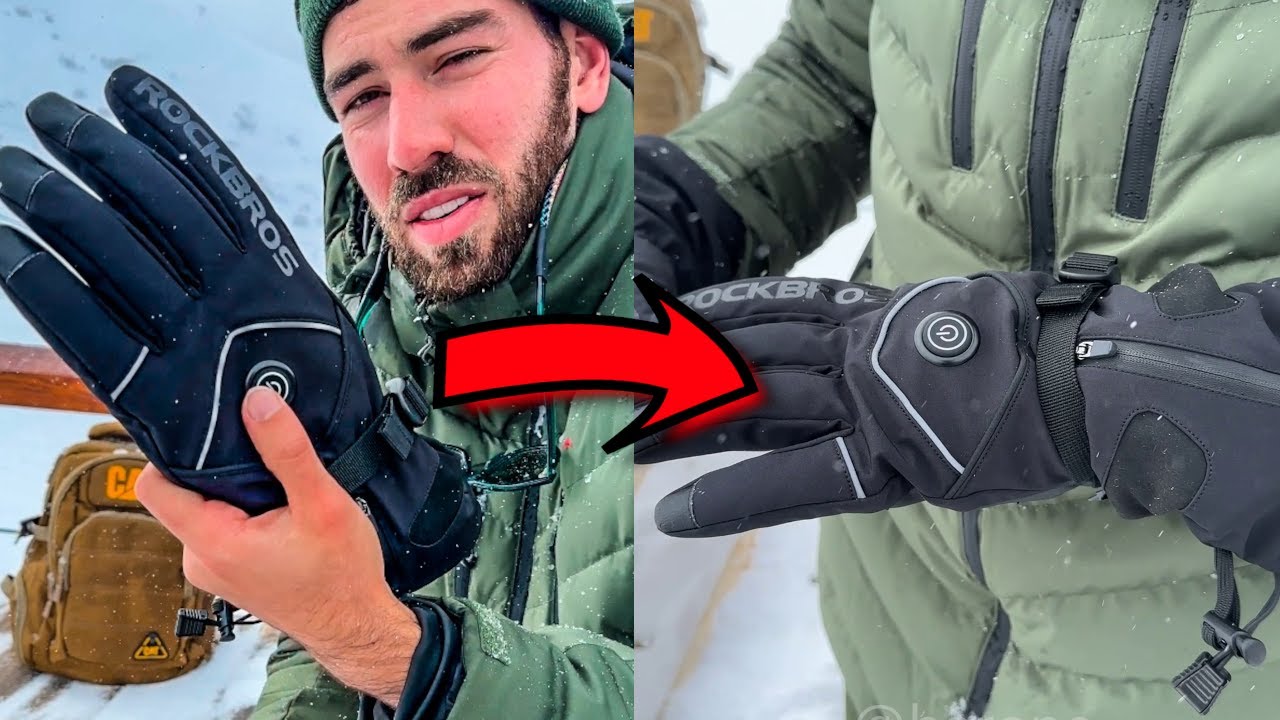 Testando uma luva futurista no meio de uma NEVASCA na Argentina 🥶 🇦🇷