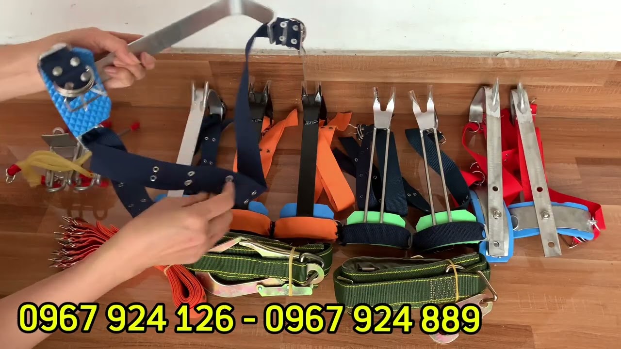 GUỐC TRÈO CÂY GIÁ RẺ , DỤNG CỤ HỖ TROẸ TRÈO CÂY CAO , DÂY ĐAI AN TOÀN MẪU MỚI 2026.