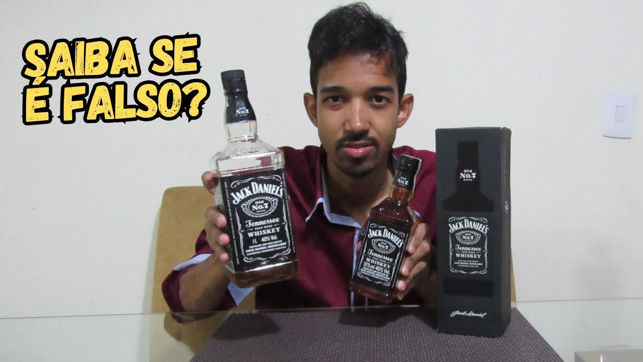 Como saber se o Jack Daniel's é falso?