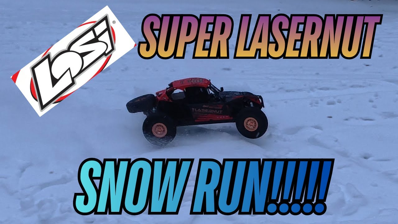 Watch This Losi RC Car Tear Through a Snowy Neighborhood