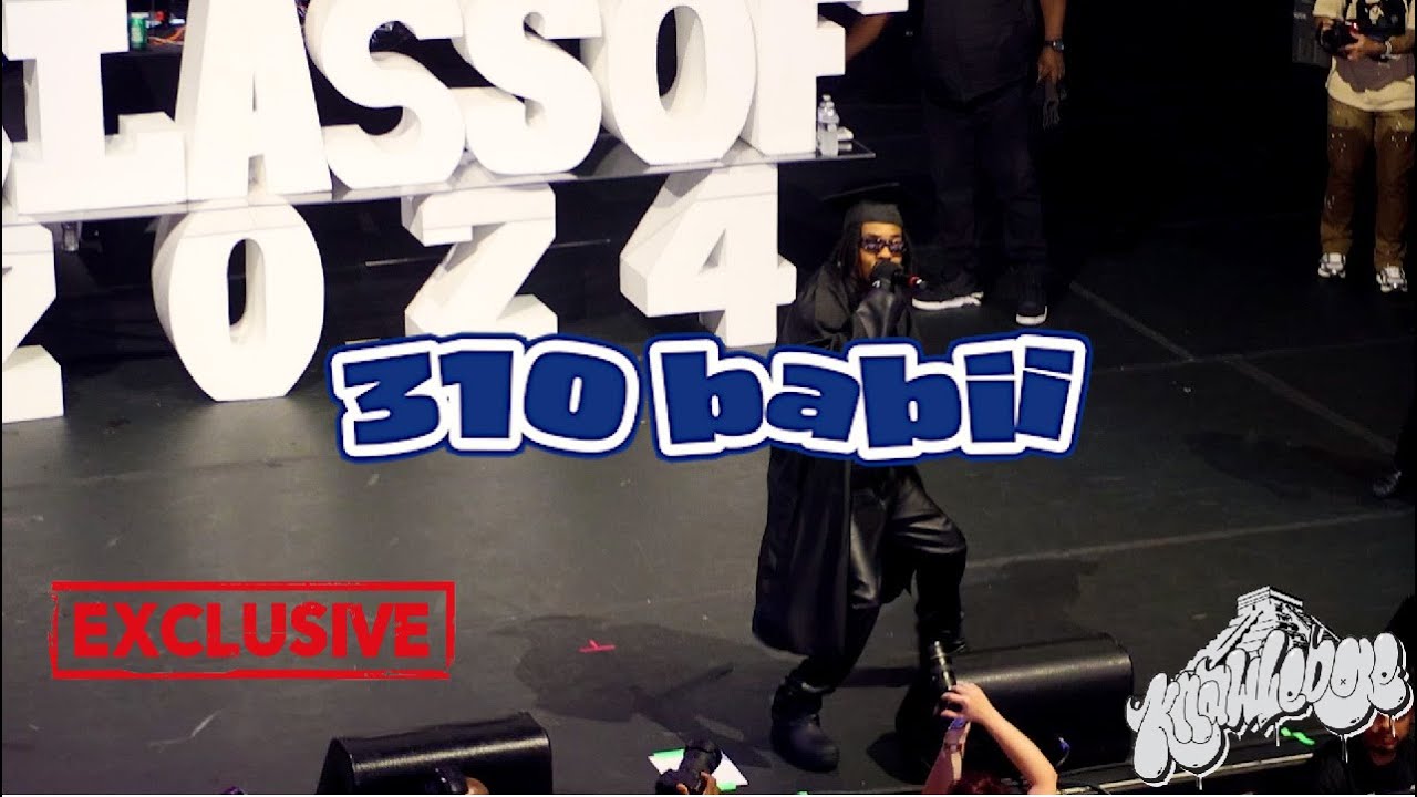 310 Babii crazy sold out show in Los Angeles at The Novo (Live) @310babii