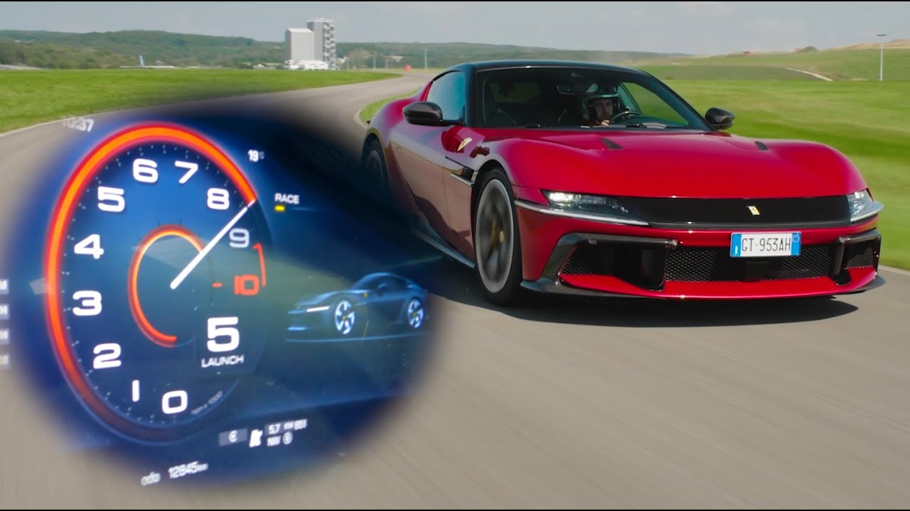 Ferrari 12Cilindri : 0-280 km/h !