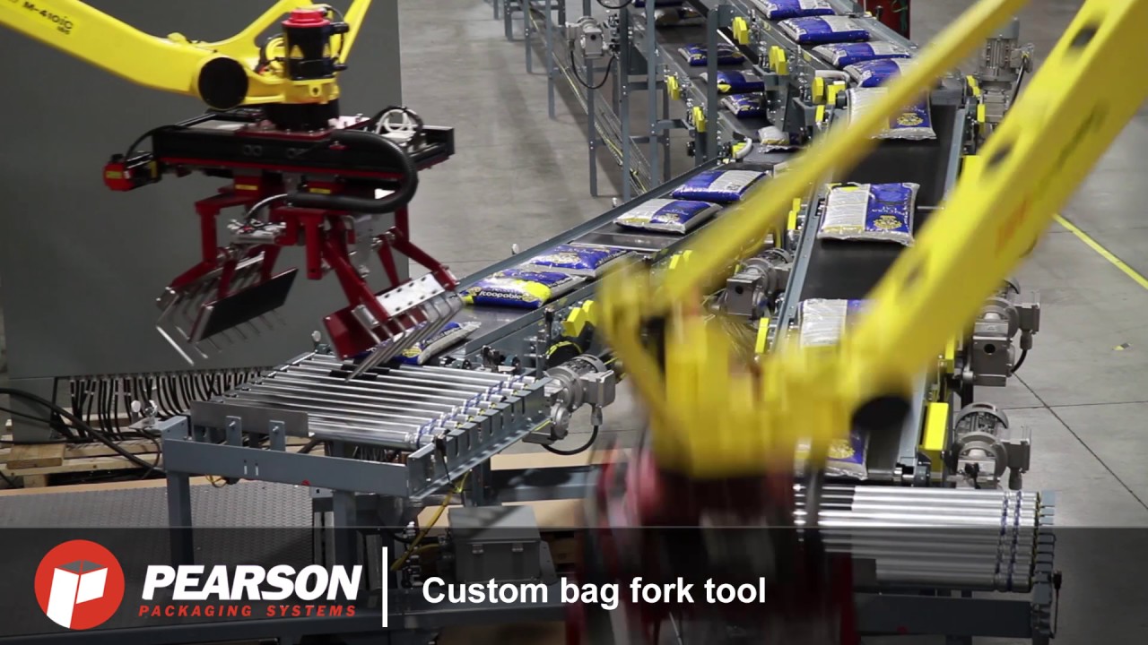 Pearson Packaging Systems - Robotic Palletizing Cell System