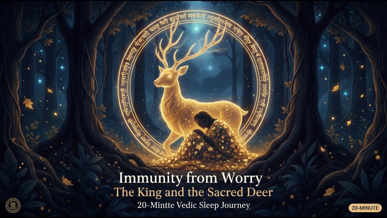Immunity from Worry: The King and the Sacred Deer | 90-Minute Vedic Sleep Journey