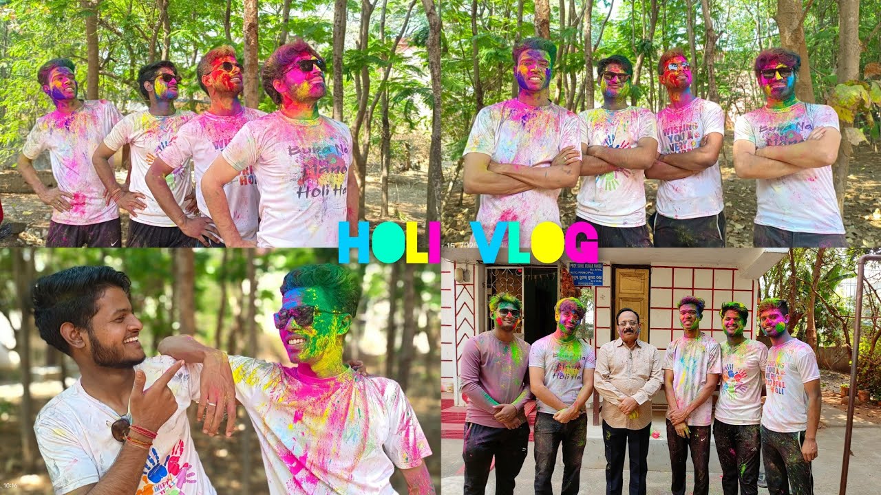 Festival of Colours 🤩🌈// Holi Vlog // Rajendra University Balangir// Explore Balangir