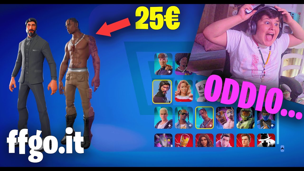 Compro un account di fortnite a soli 25€ su FFGO.IT e trovo...(ASSURDO)