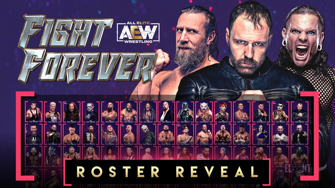 AEW Fight Forever All Roster Members