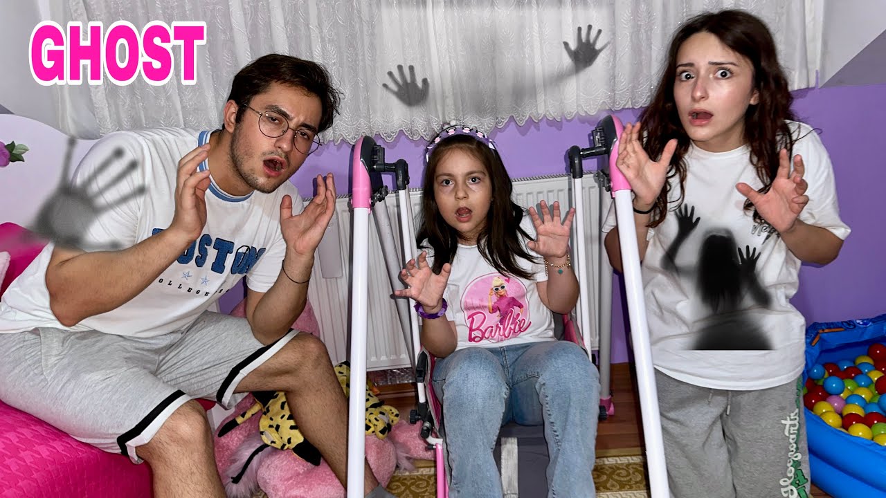 EYVAH !! ZEYNEP HİRANUR EVİMİZDE GHOST HAYALET VAR !?