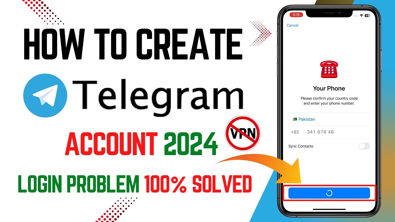 How To Create Telegram Account 2024 | Telegram Account Kaise Banaye | Telegram Login Problem