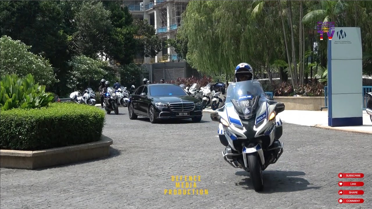 MOTORCADE ( MOTOKED ) PERDANA MENTERI MALAYSIA DATUK SERI ANWAR IBRAHIM