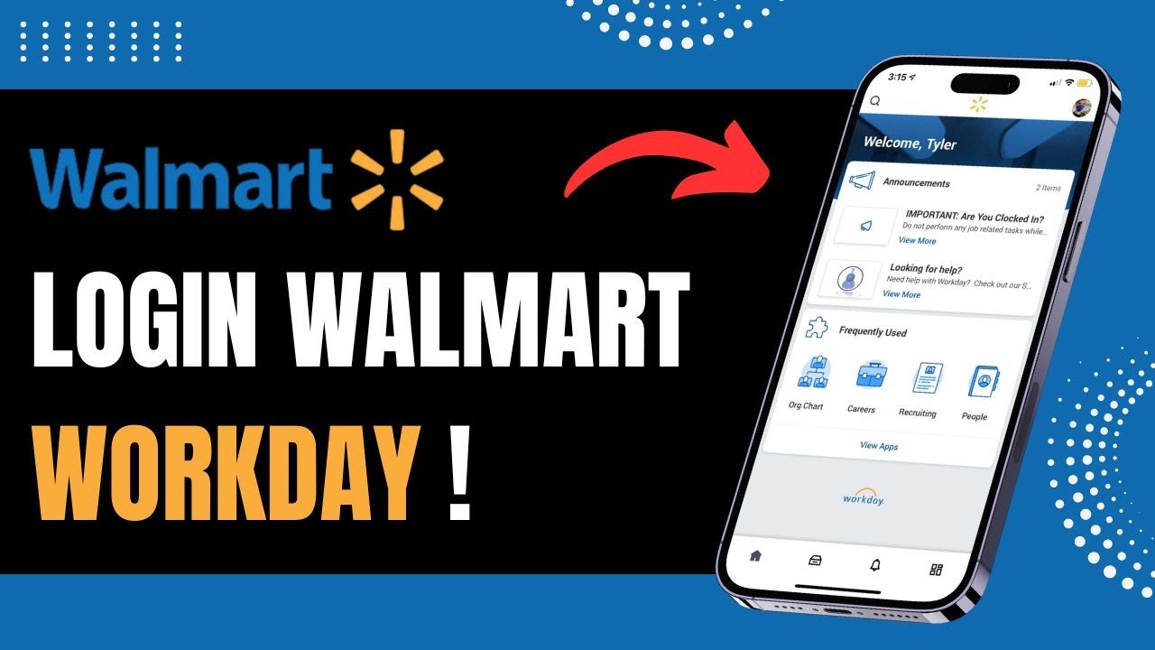 How to Log into Walmart Workday !