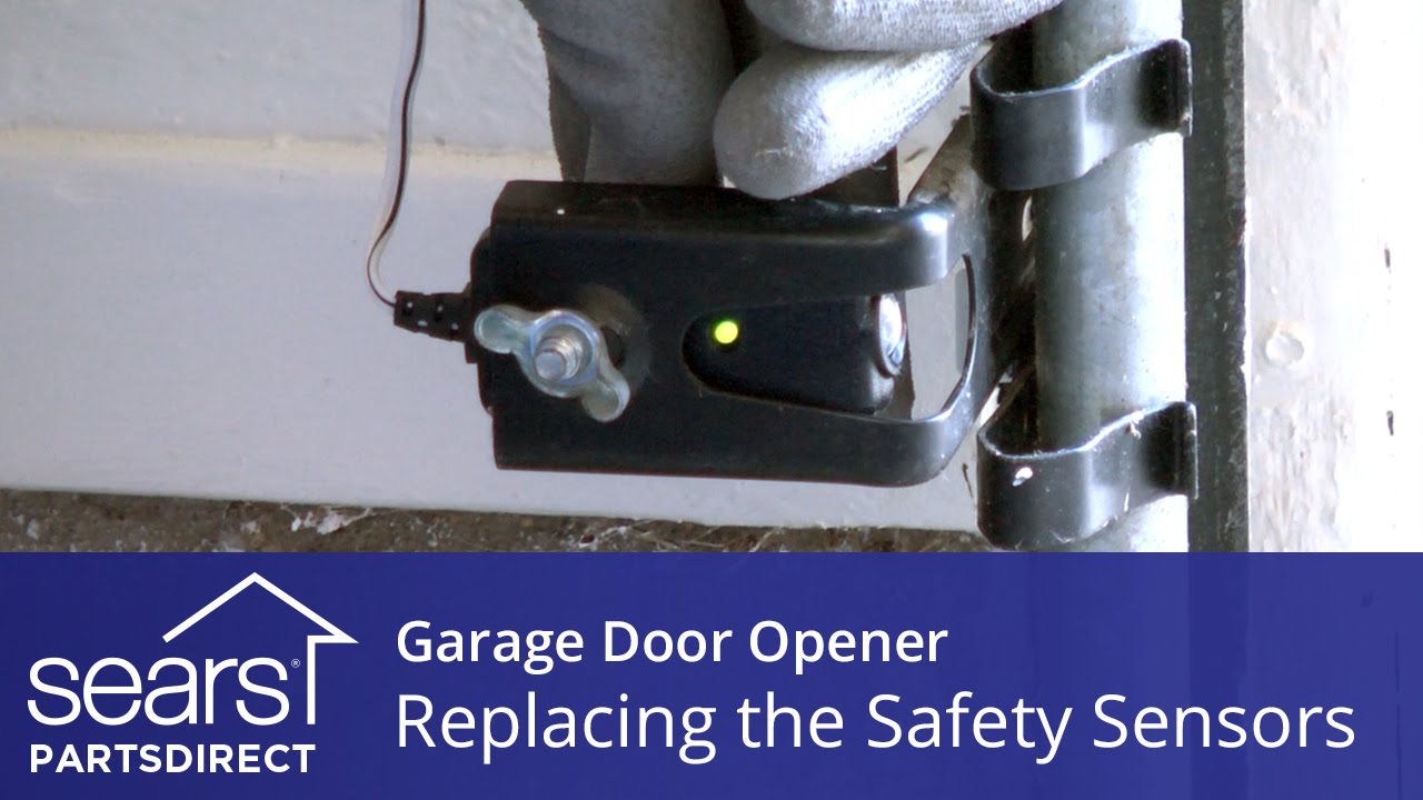 Replacing the Safety Sensors on a Garage Door Opener