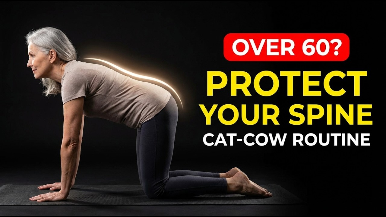 Over 60? This Cat-Cow Pose Routine Protects Your Spine