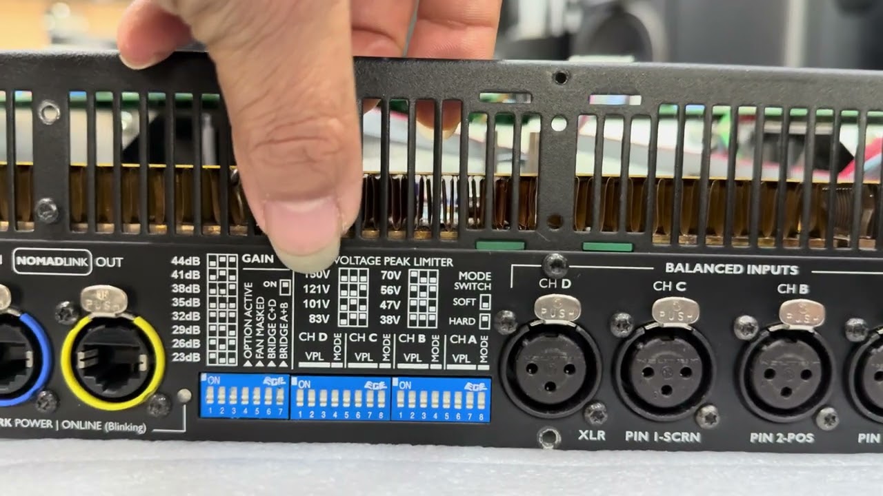 Siêu phẩm đẩy công suất Lab gruppen 10000q thuỵ điển , cách phối ghép hợp lý khi chơi -0941.181.999