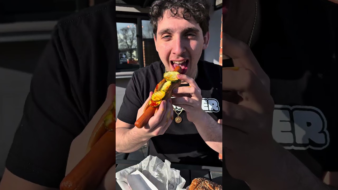 Печально известный хот-дог за 8 долларов #хотдог #еда #смешно #короткометражки