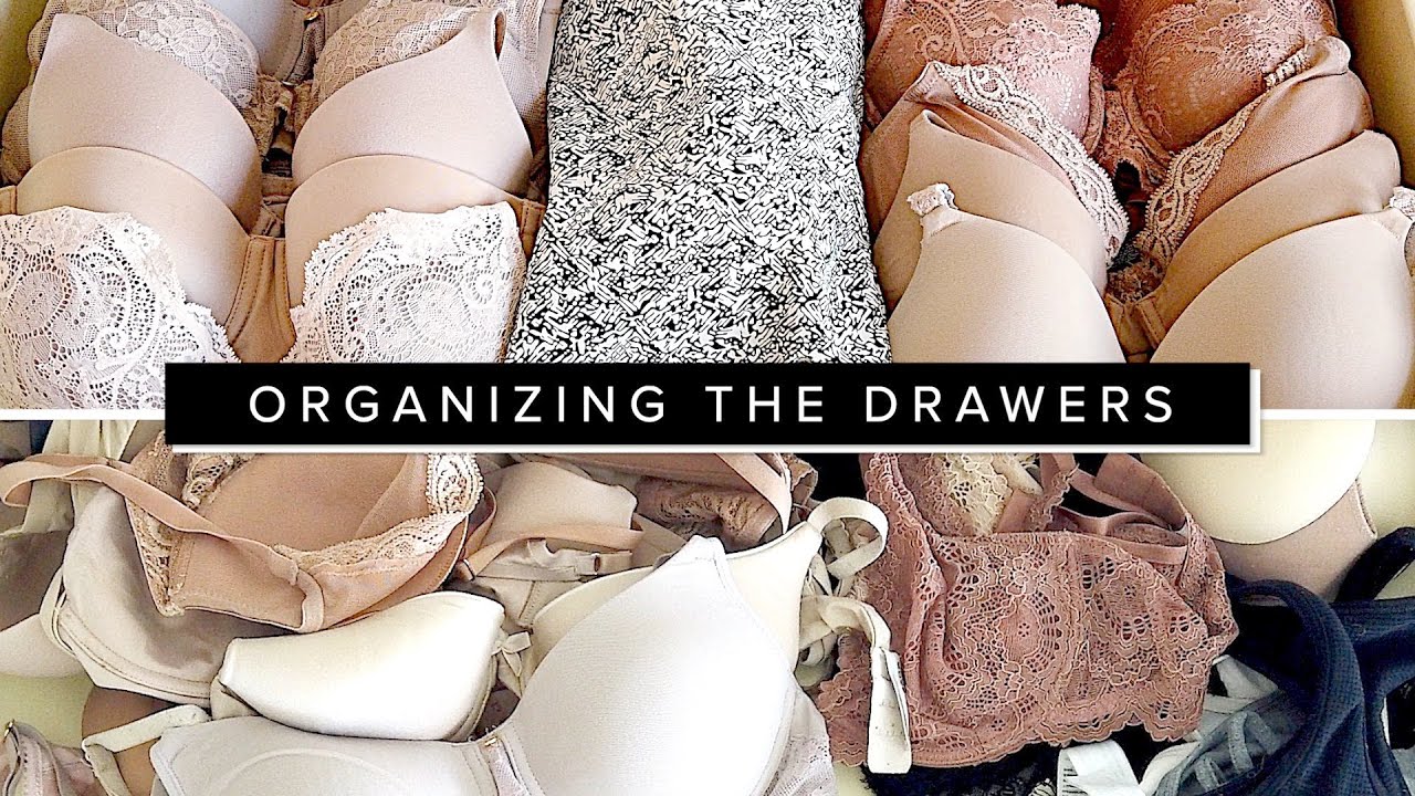 Organizing my Clothing Drawers | marie kondo method organizing dresser drawers hacks | Miss Louie