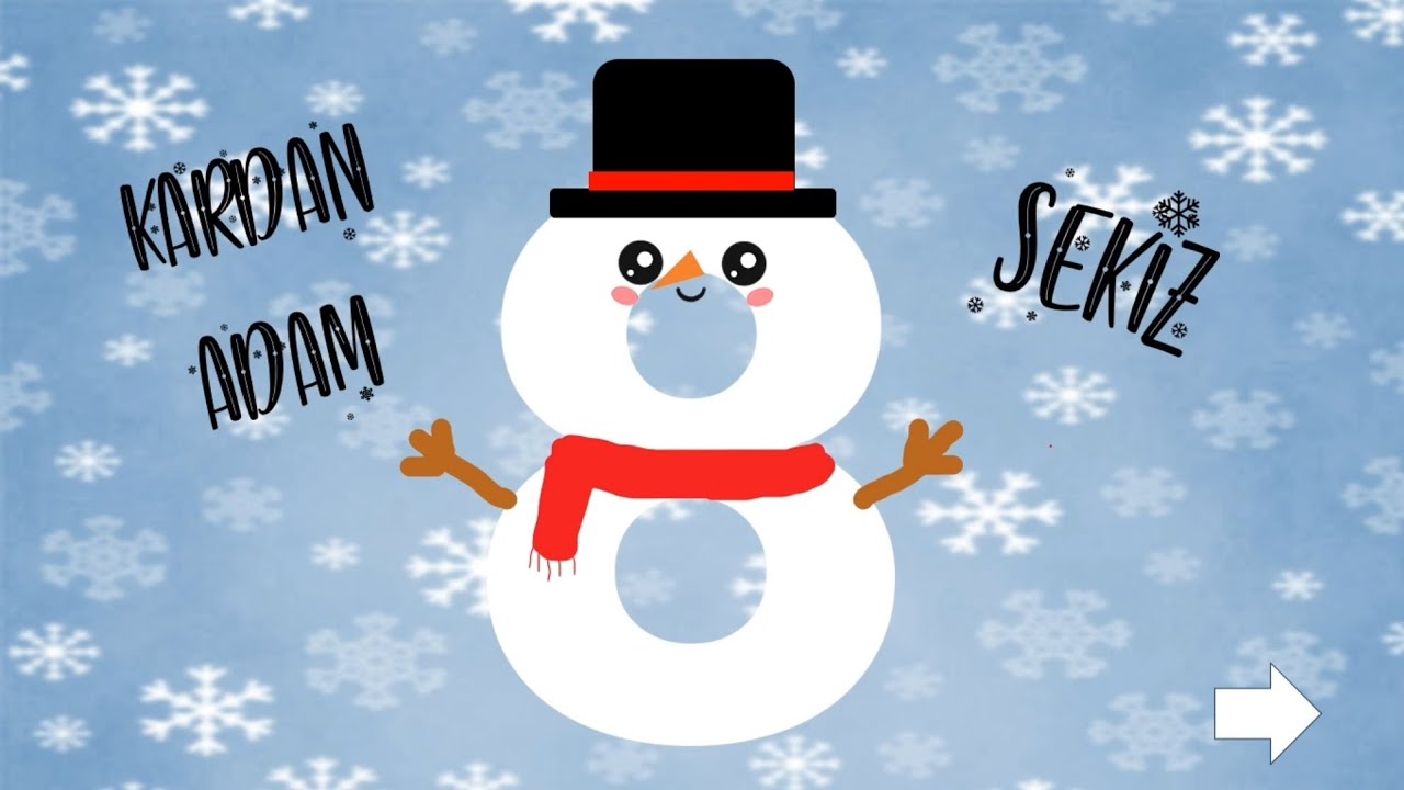 Kardan Adam Sekiz ⛄ | Kardan Adam Sekiz'in Doğa Sevgisi | Etkileşimli Hikaye