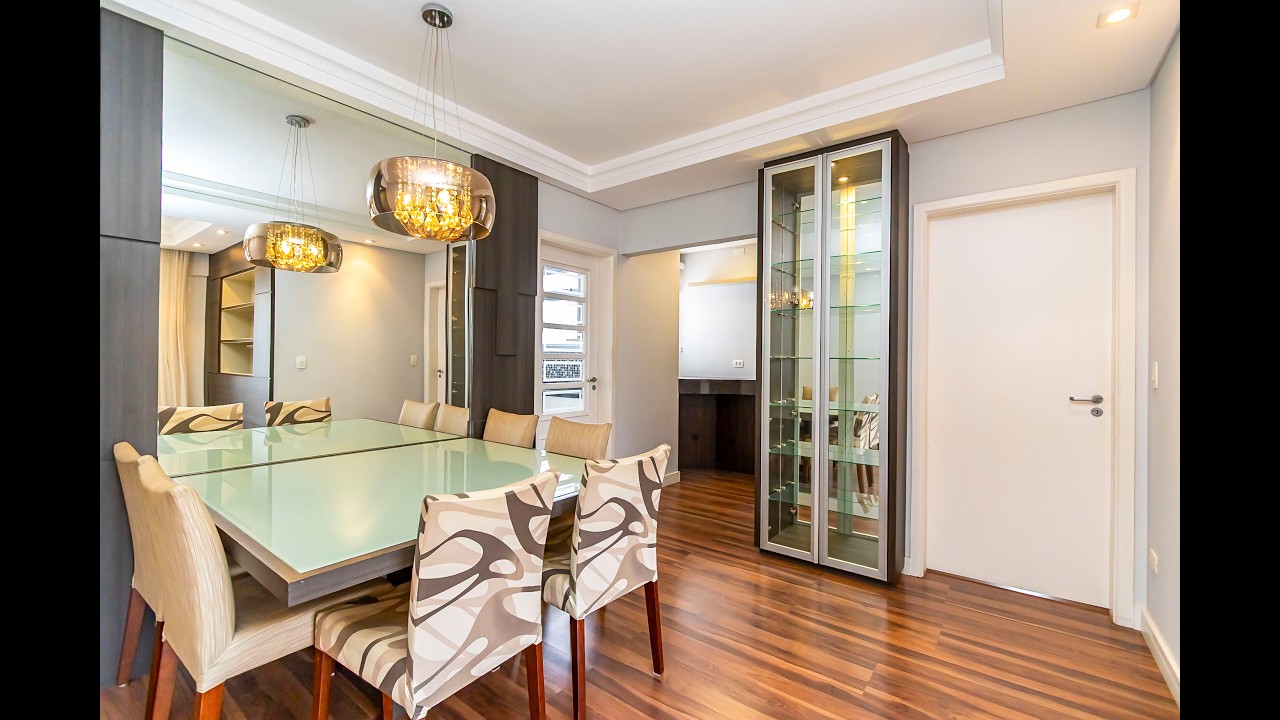 Apartamento 2 Dorms (3º Reversível) – 97,87m² Privativos – Andar Alto – Edifício Amaporã – Curitiba