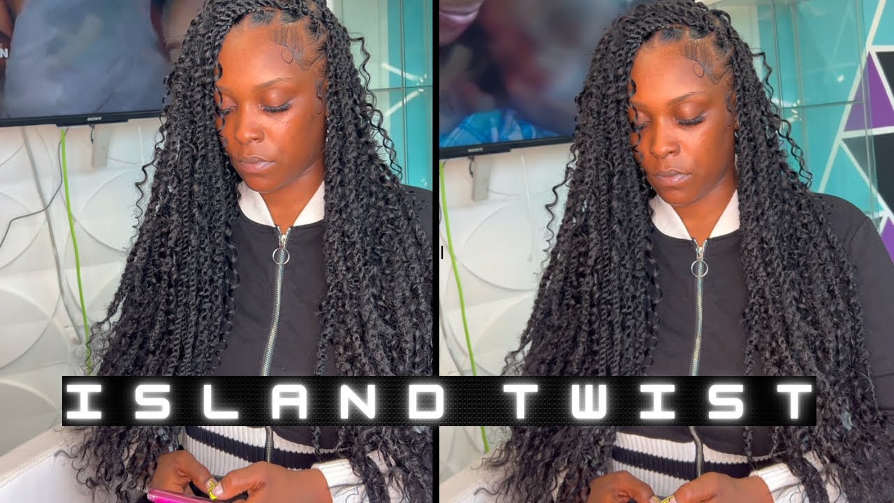 ISLAND TWIST TUTORIAL🏝️🩷 (SEAMLESS METHOD)