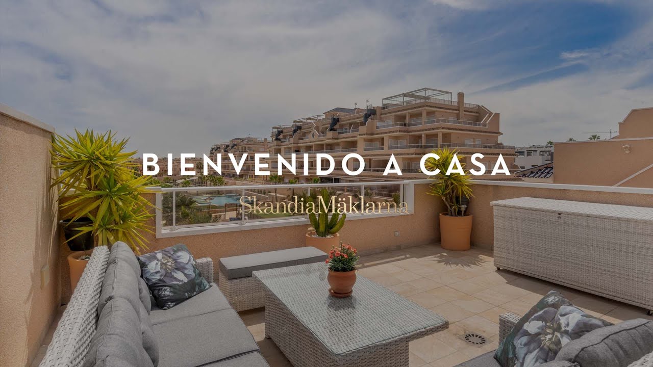 SOLD - Topfloor apartment with terraces and pool area in Punta Prima - SkandiaMäklarna Torrevieja