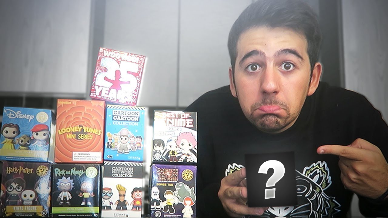ABRIENDO CAJAS DE FIGURAS SORPRESA DE PERSONAJES FAMOSOS ! - ElChurches