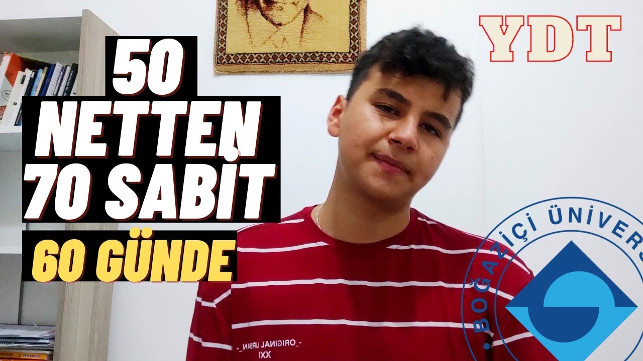 YDT 50 NETTEN 70 NETE ÇIKTIĞIM 2 AYLIK SÜREÇ