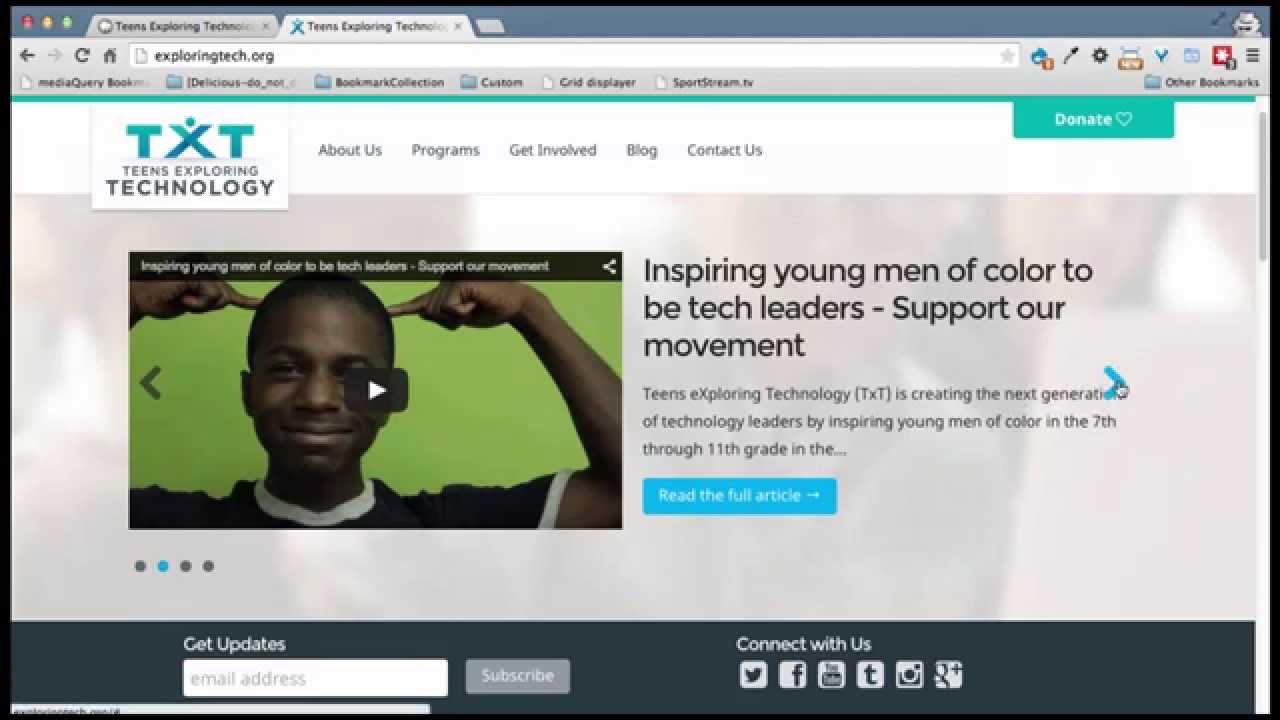 Theming a responsive slideshow