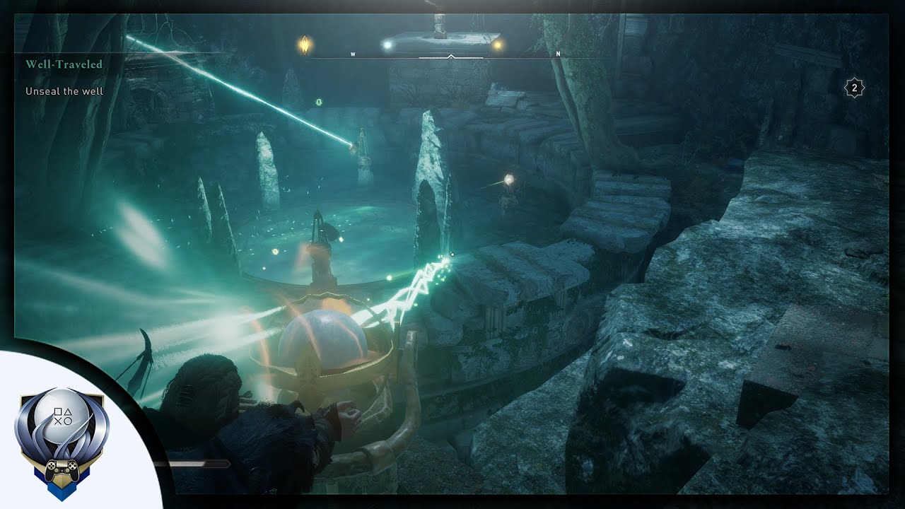 Assassin's Creed Valhalla - Unseal the Well Puzzle in the Well-Traveled Quest