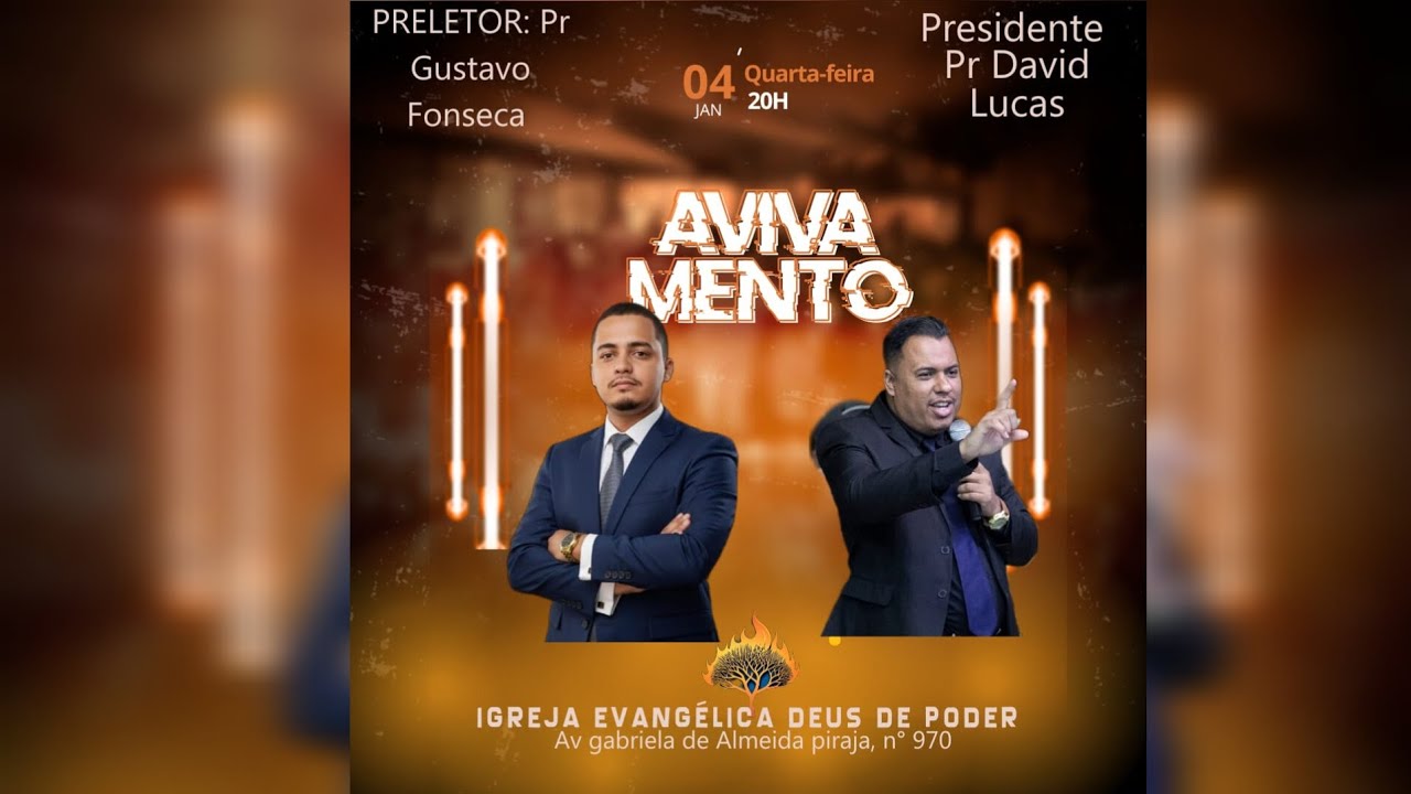 Pregação :Quarta feira dia 4de fevereiro 2026 Pr: Gustavo Fonseca 