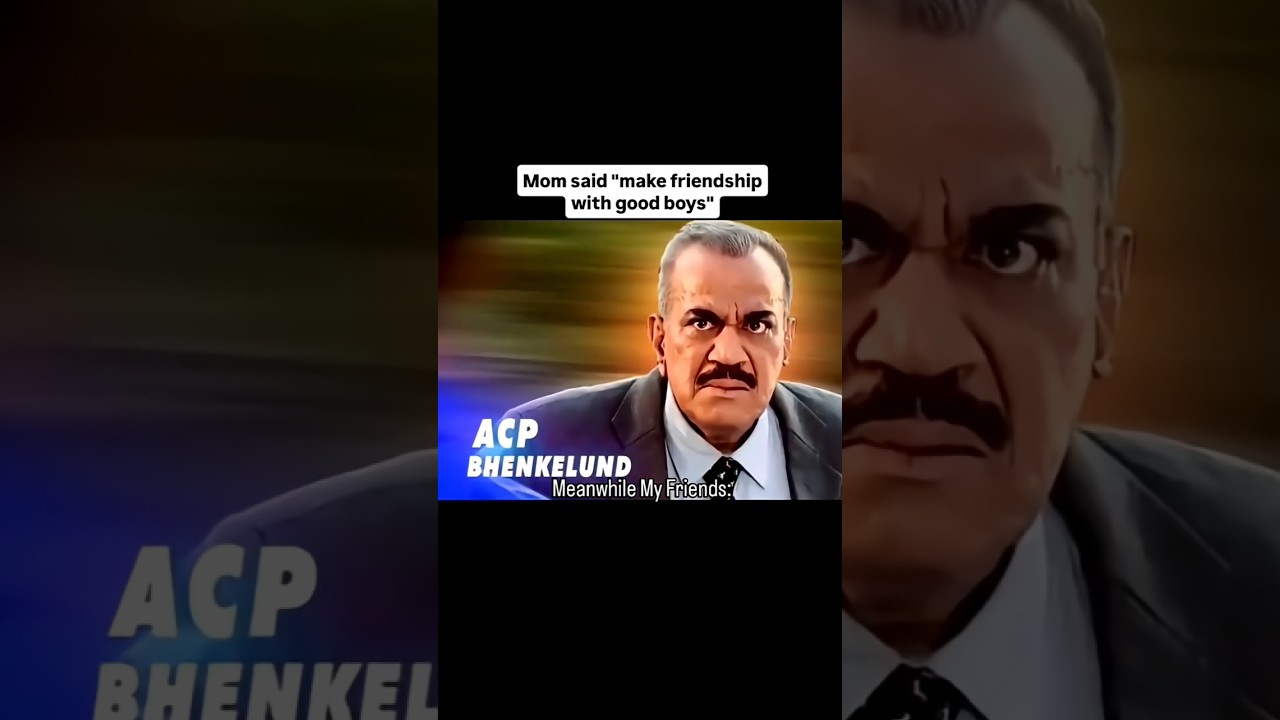 my friends 💀 chodu cid meme | cid dubbing | ab black cid | cid gali version 