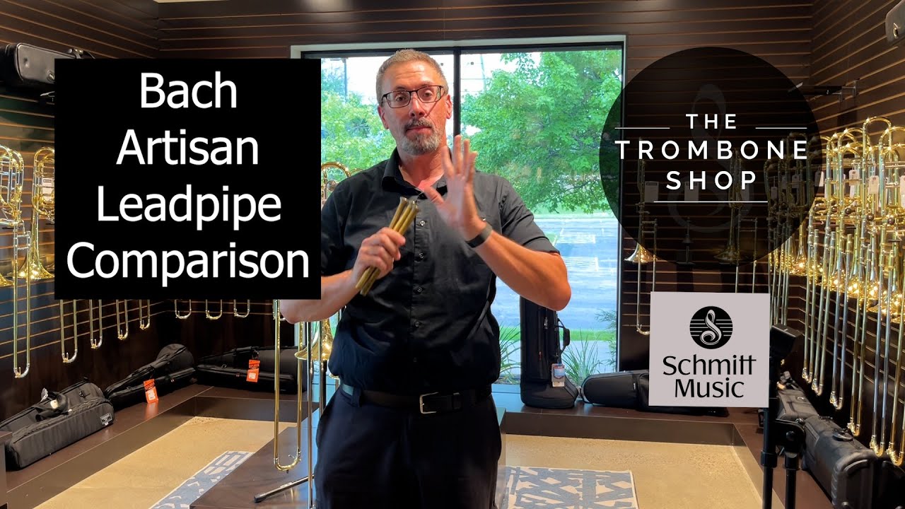THREE DIFFERENT VOICES! Bach Artisan Large Bore Tenor Leadpipe Comparison