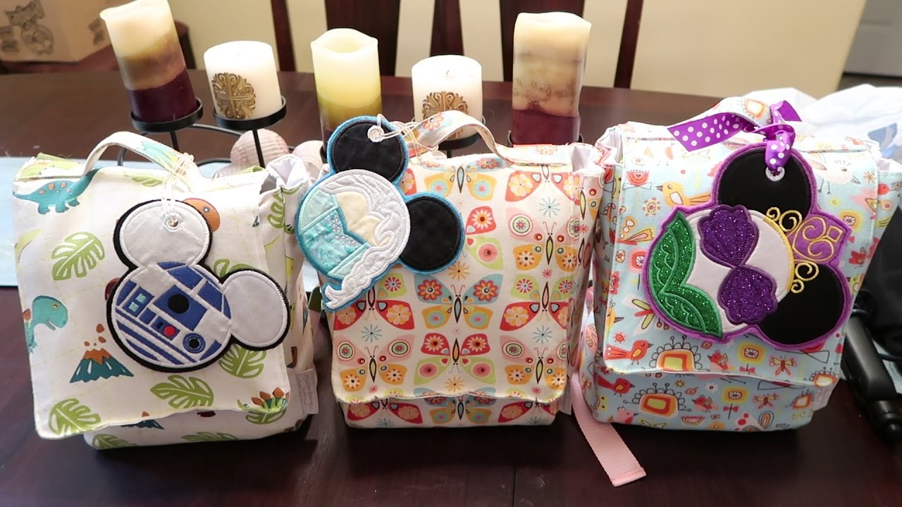 Disney Travel Activity Bags!   Busy Bags for Plane, Hotel, Car, and Beyond =)